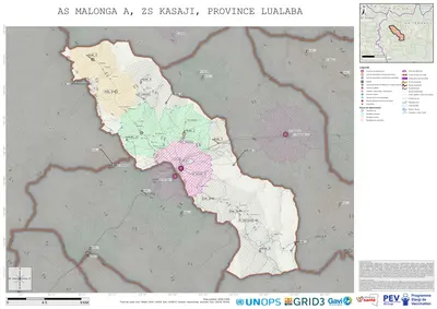 Microplanning: Malonga-A, Kasaji, Kisenge, Lualaba, COD (2025)