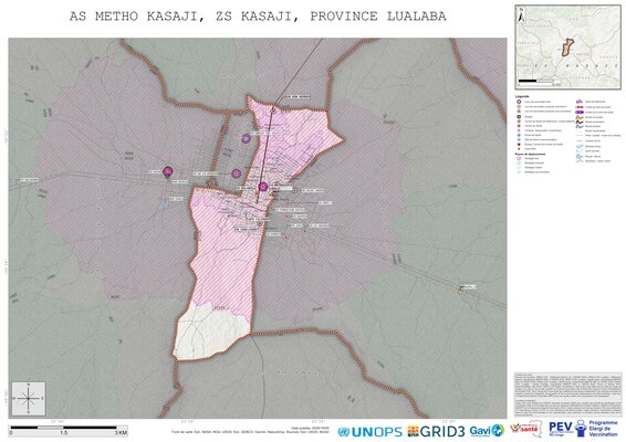 Microplanning: Metho-Kasaji, Kasaji, Kisenge, Lualaba, COD (2025)