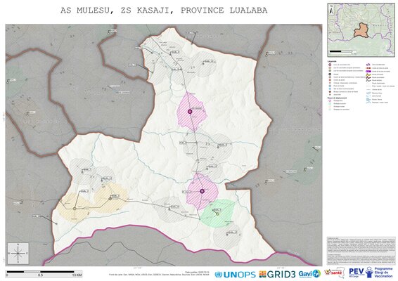 Microplanning: Mulesu, Kasaji, Kisenge, Lualaba, COD (2025)