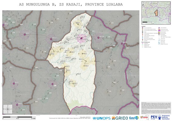 Microplanning: Mungulunga-B, Kasaji, Kisenge, Lualaba, COD (2025)