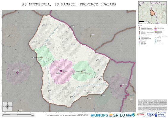 Microplanning: Mwenekula, Kasaji, Kisenge, Lualaba, COD (2025)