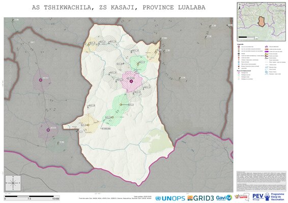 Microplanning: Tshikwachila, Kasaji, Kisenge, Lualaba, COD (2025)