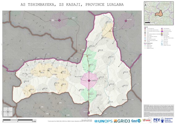 Microplanning: Tshimbayeka, Kasaji, Kisenge, Lualaba, COD (2025)