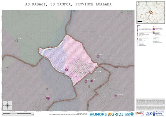Microplanning: Kabaji, Sandoa, Kisenge, Lualaba, COD (2025)