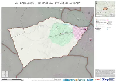 Microplanning: Kabelenge, Sandoa, Kisenge, Lualaba, COD (2025)