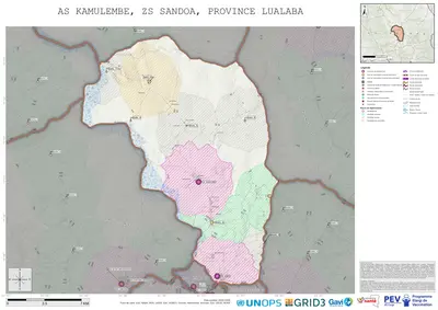 Microplanning: Kamulembe, Sandoa, Kisenge, Lualaba, COD (2025)