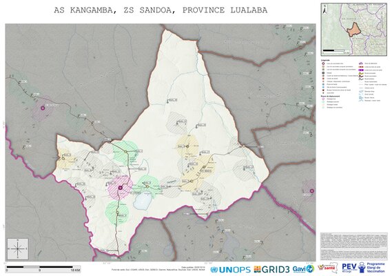 Microplanning: Kangamba, Sandoa, Kisenge, Lualaba, COD (2025)