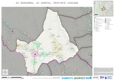 Microplanning: Kangamba, Sandoa, Kisenge, Lualaba, COD (2025)