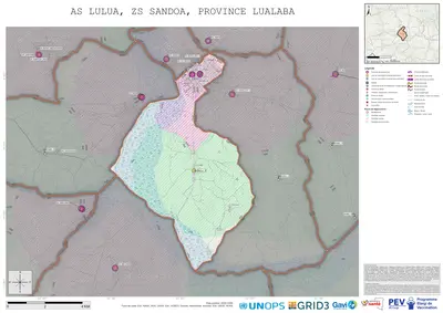 Microplanning: Lulua, Sandoa, Kisenge, Lualaba, COD (2025)