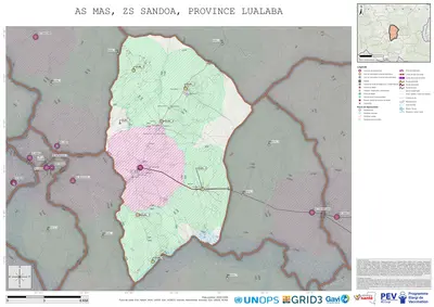 Microplanning: Mas, Sandoa, Kisenge, Lualaba, COD (2025)