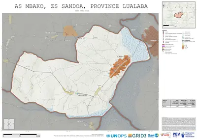Comprehensive Dtp1: Mbako, Sandoa, Kisenge, Lualaba, COD (2025)