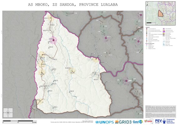 Microplanning: Mboko, Sandoa, Kisenge, Lualaba, COD (2025)