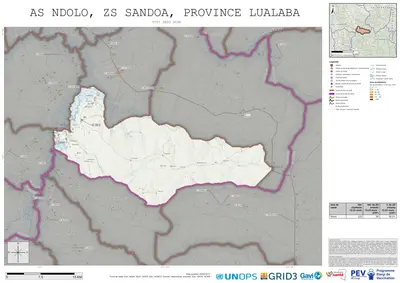Comprehensive Dtp1: Ndolo, Sandoa, Kisenge, Lualaba, COD (2025)