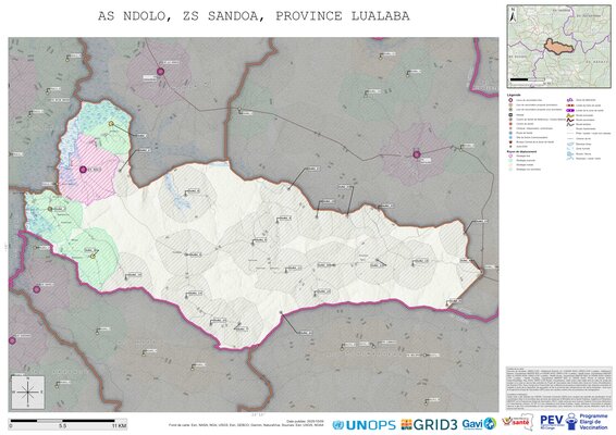 Microplanning: Ndolo, Sandoa, Kisenge, Lualaba, COD (2025)