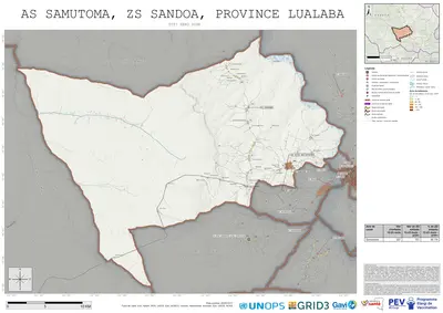 Comprehensive Dtp1: Samutoma, Sandoa, Kisenge, Lualaba, COD (2025)