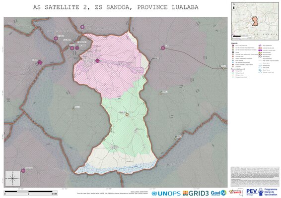 Microplanning: Satellite-2, Sandoa, Kisenge, Lualaba, COD (2025)