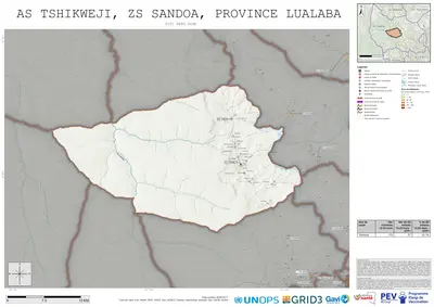 Comprehensive Dtp1: Tshikweji, Sandoa, Kisenge, Lualaba, COD (2025)
