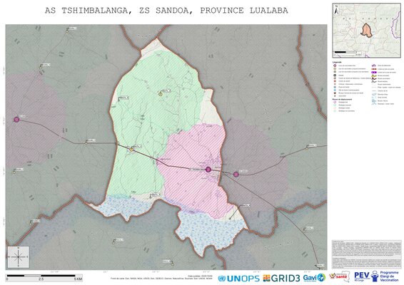 Microplanning: Tshimbalanga, Sandoa, Kisenge, Lualaba, COD (2025)