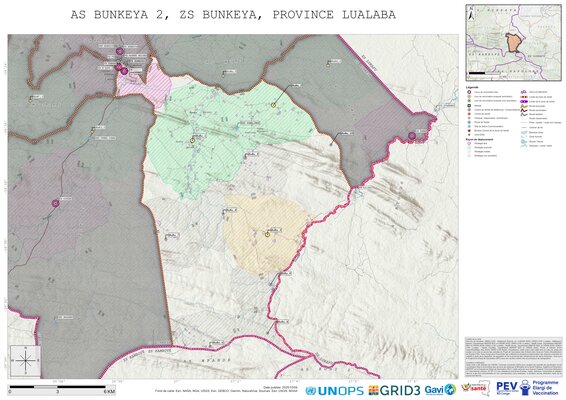 Microplanning: Bunkeya-2, Bunkeya, Kolwezi, Lualaba, COD (2025)