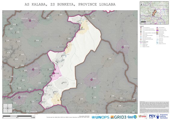 Microplanning: Kalaba, Bunkeya, Kolwezi, Lualaba, COD (2025)