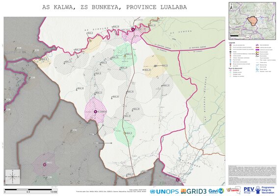 Microplanning: Kalwa, Bunkeya, Kolwezi, Lualaba, COD (2025)