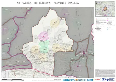 Microplanning: Kateba, Bunkeya, Kolwezi, Lualaba, COD (2025)