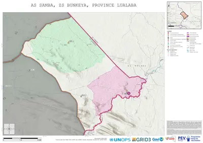 Microplanning: Samba, Bunkeya, Kolwezi, Lualaba, COD (2025)