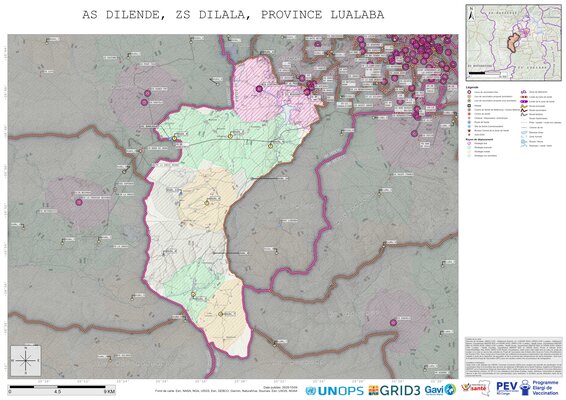 Microplanning: Dilende, Dilala, Kolwezi, Lualaba, COD (2025)