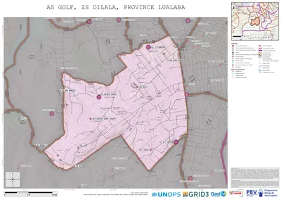 Microplanning: Golf, Dilala, Kolwezi, Lualaba, COD (2025)