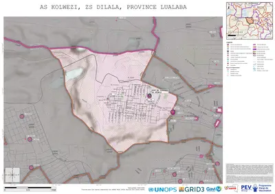 Microplanning: Kolwezi, Dilala, Kolwezi, Lualaba, COD (2025)