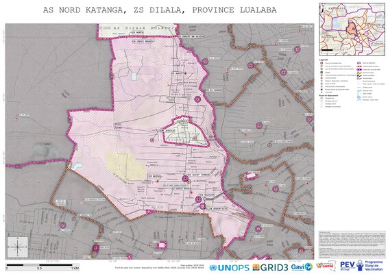 Microplanning: Nord-Katanga, Dilala, Kolwezi, Lualaba, COD (2025)