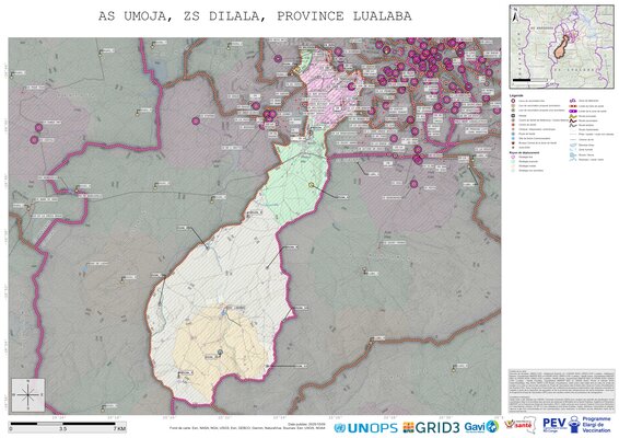 Microplanning: Umoja, Dilala, Kolwezi, Lualaba, COD (2025)
