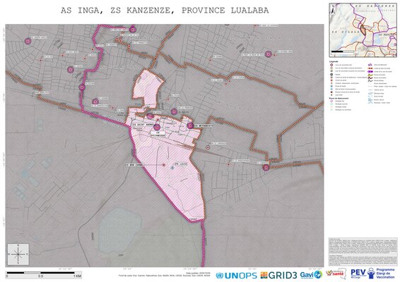Microplanning: Inga, Kanzenze, Kolwezi, Lualaba, COD (2025)