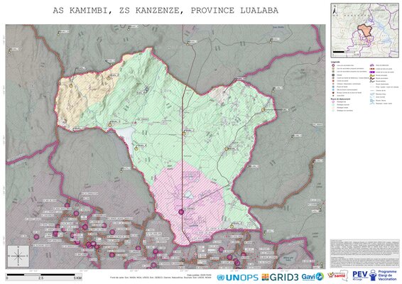 Microplanning: Kamimbi, Kanzenze, Kolwezi, Lualaba, COD (2025)