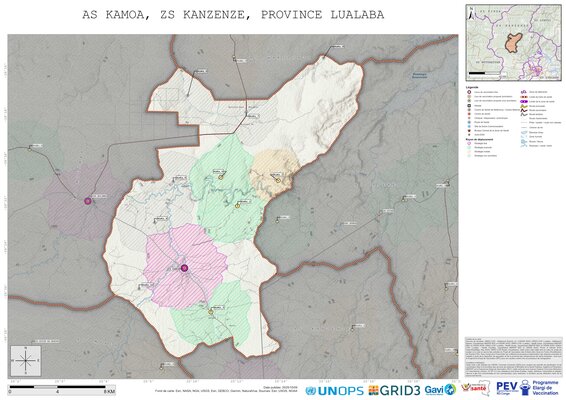 Microplanning: Kamoa, Kanzenze, Kolwezi, Lualaba, COD (2025)