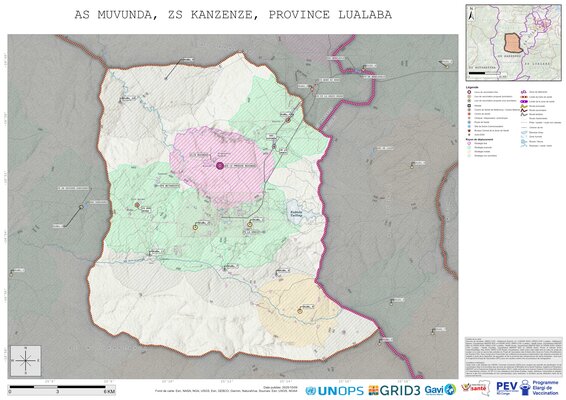 Microplanning: Muvunda, Kanzenze, Kolwezi, Lualaba, COD (2025)
