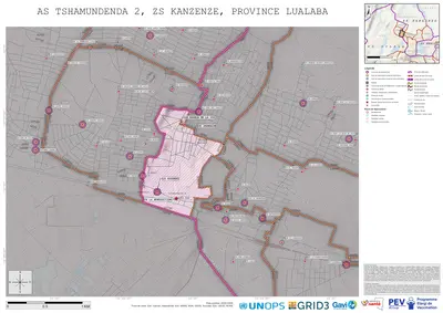 Microplanning: Tshamundenda-2, Kanzenze, Kolwezi, Lualaba, COD (2025)