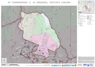 Microplanning: Tshamundenda-3, Kanzenze, Kolwezi, Lualaba, COD (2025)