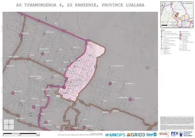 Microplanning: Tshamundenda-4, Kanzenze, Kolwezi, Lualaba, COD (2025)
