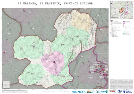 Microplanning: Walemba, Kanzenze, Kolwezi, Lualaba, COD (2025)
