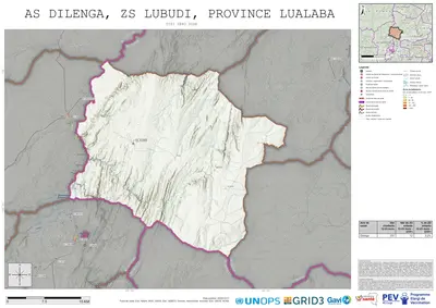 Comprehensive Dtp1: Dilenga, Lubudi, Kolwezi, Lualaba, COD (2025)