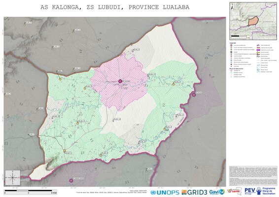 Microplanning: Kalonga, Lubudi, Kolwezi, Lualaba, COD (2025)