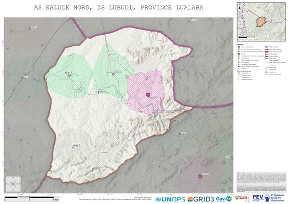 Microplanning: Kalule-Nord, Lubudi, Kolwezi, Lualaba, COD (2025)