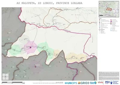 Microplanning: Kalupeta, Lubudi, Kolwezi, Lualaba, COD (2025)