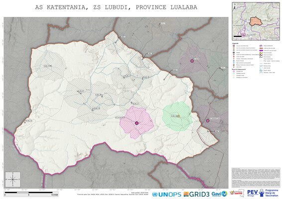 Microplanning: Katentania, Lubudi, Kolwezi, Lualaba, COD (2025)