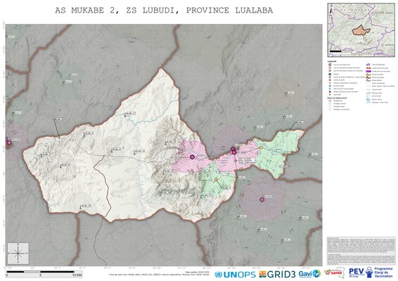 Microplanning: Mukabe-2, Lubudi, Kolwezi, Lualaba, COD (2025)