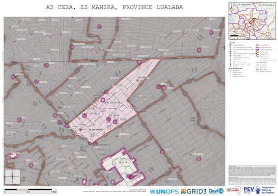 Microplanning: Ceba, Manika, Kolwezi, Lualaba, COD (2025)