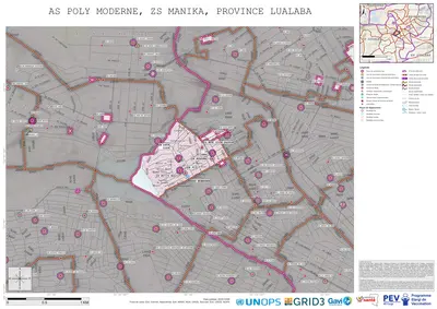 Microplanning: Poly-Moderne, Manika, Kolwezi, Lualaba, COD (2025)