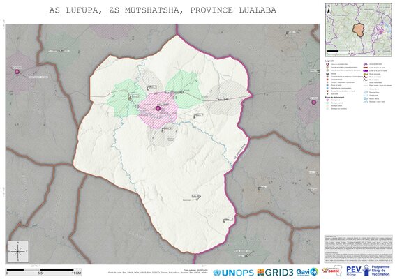 Microplanning: Lufupa, Mutshatsha, Kolwezi, Lualaba, COD (2025)