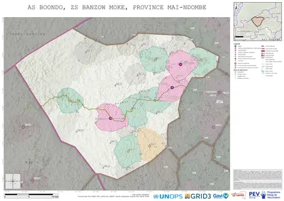 Microplanning: Boondo, Banzow-Moke, Inongo, Mai-Ndombe, COD (2025)